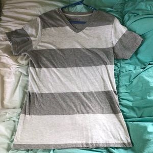 Striped Arizona jean co. V neck T-shirt